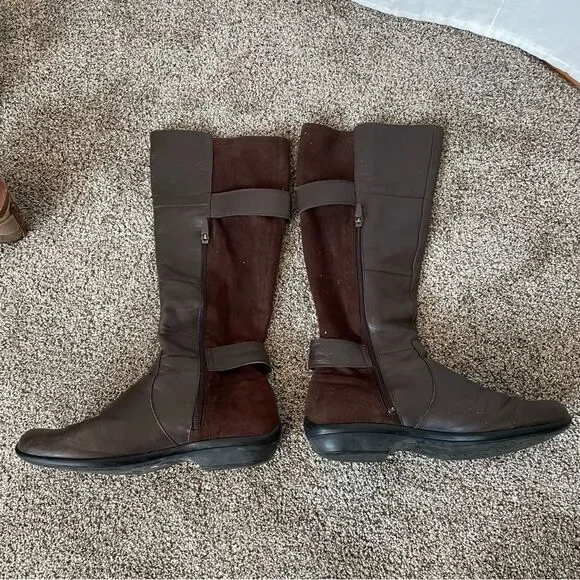 Dansko Odessa Brown Leather Knee High Boots - sz 40 - Picture 4 of 9